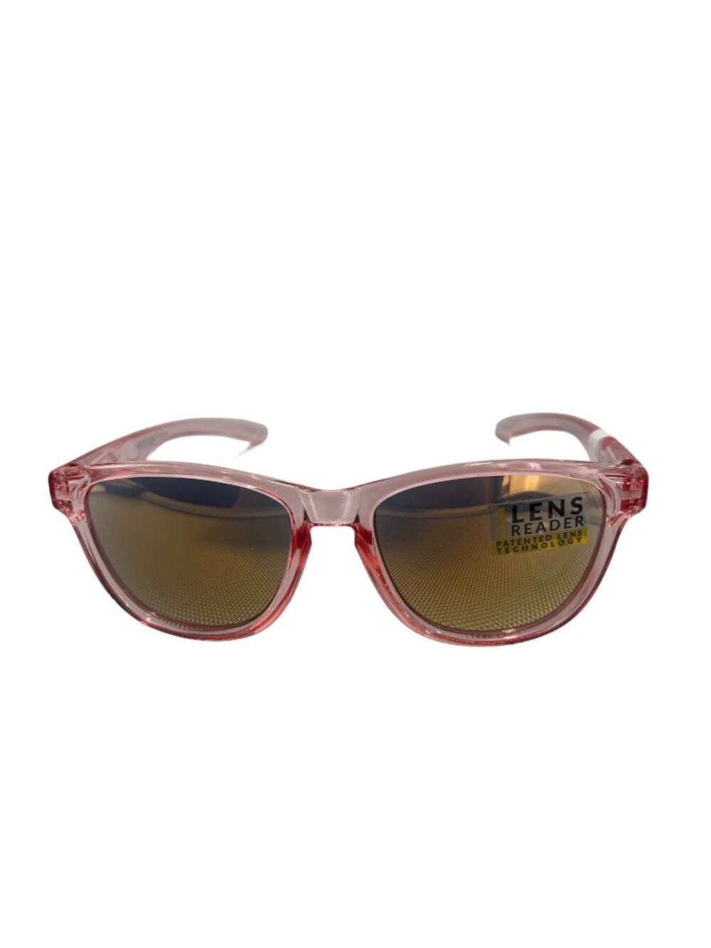 Kreedom Paisley 1 Lens Reader Sunglasses Pink Frame Patented Lens Eyewear NEW